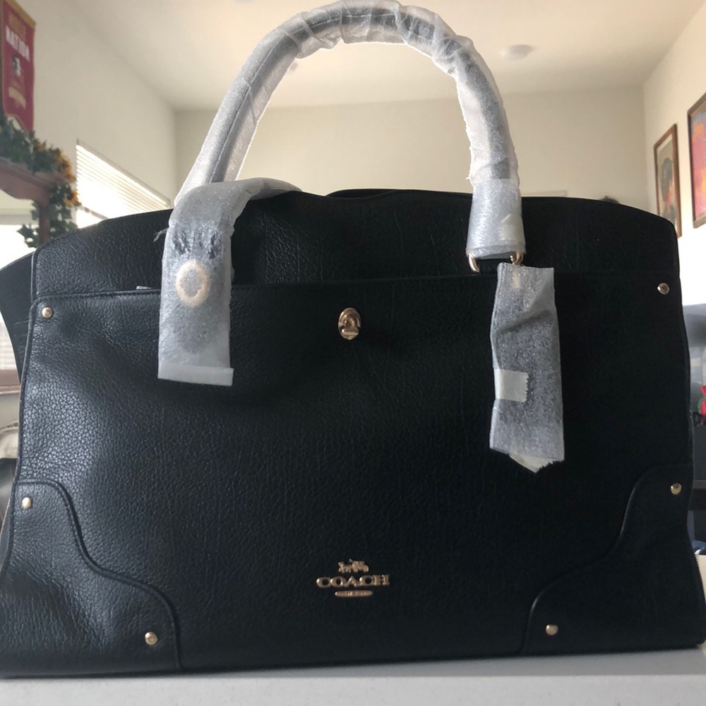 Black Coach Satchel. Brand new.